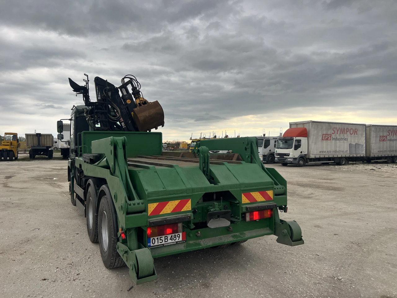 Man Tga 6х4, Кран-Z, Мултилифт - Camión portacontenedor de cadenas, Camión grúa: foto 4 Man Tga 6х4, Кран-Z, Мултилифт - Camión portacontenedor de cadenas, Camión grúa: foto 4