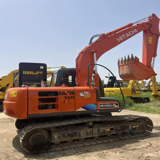 Excavadora de cadenas HITACHI ZX120: foto 9