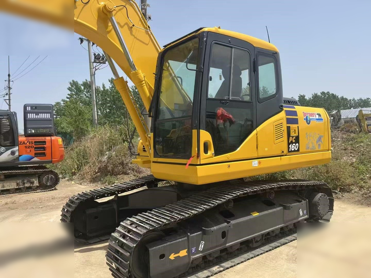 KOMATSU PC160 LC-7 - Excavadora de cadenas: foto 1 KOMATSU PC160 LC-7 - Excavadora de cadenas: foto 1