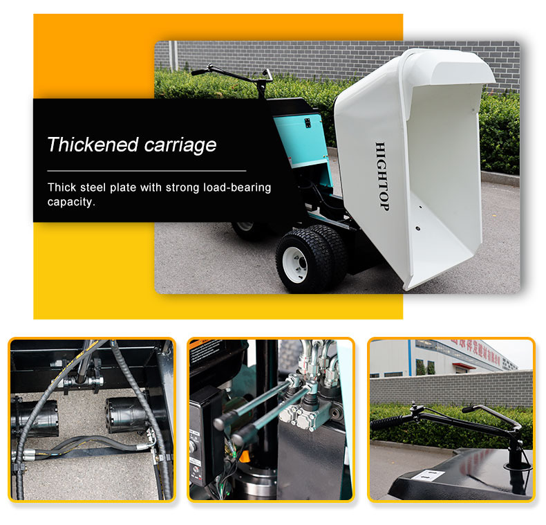 Minidumper MUD Buggy Wheel Dumper with Rotation: foto 10