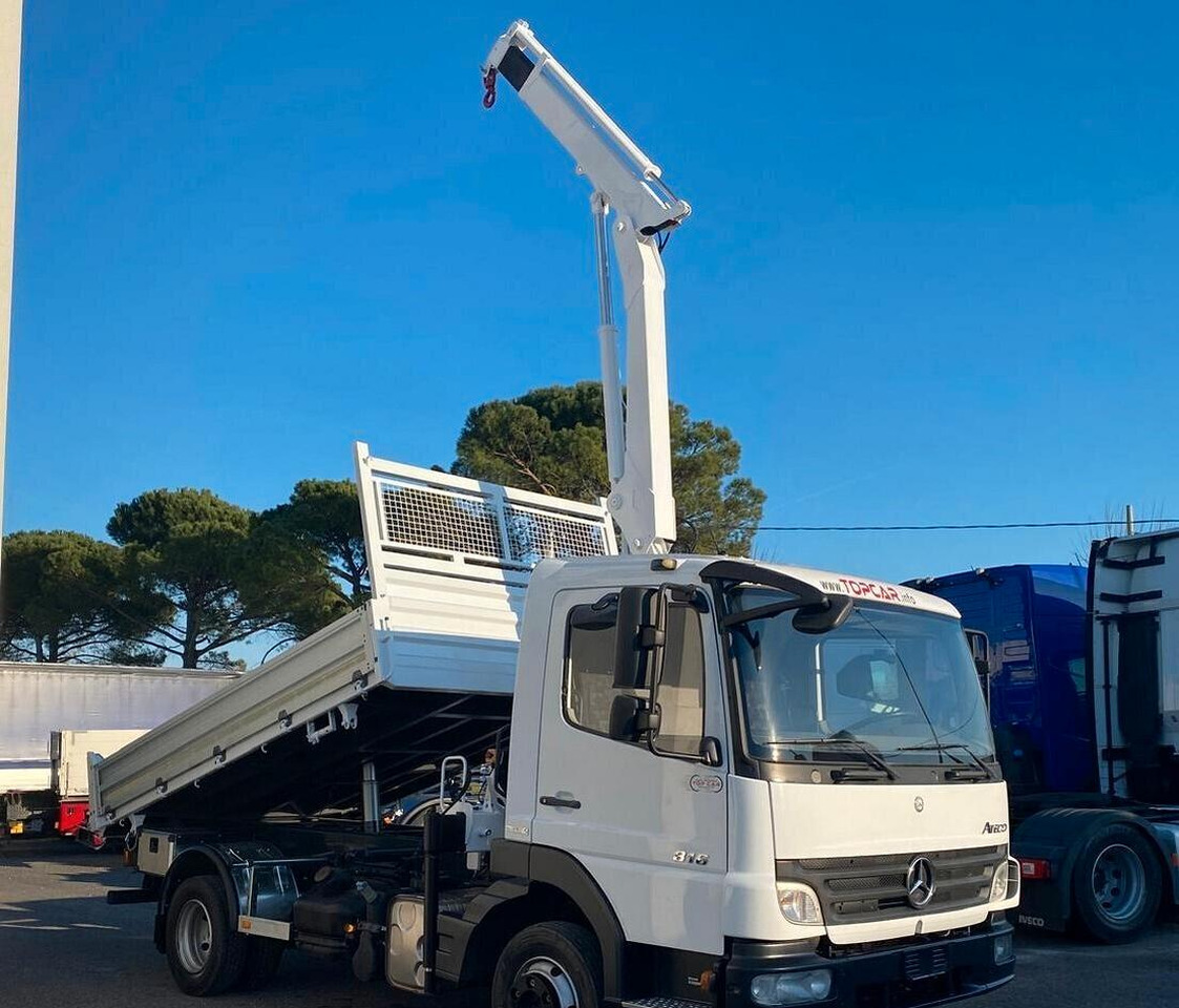 MERCEDES 816 ATEGO RIBALTABILE E GRU - Camión volquete, Camión grúa: foto 2 MERCEDES 816 ATEGO RIBALTABILE E GRU - Camión volquete, Camión grúa: foto 2