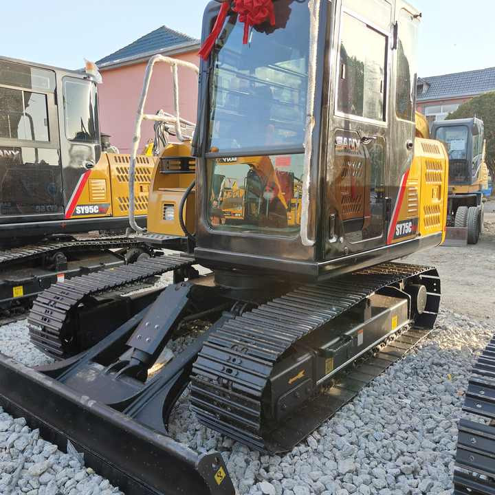 China Brand Used Sany Sy75c Mini Excavator 6ton Crawler Earth Digger Machine for Sale - Miniexcavadora: foto 1 China Brand Used Sany Sy75c Mini Excavator 6ton Crawler Earth Digger Machine for Sale - Miniexcavadora: foto 1