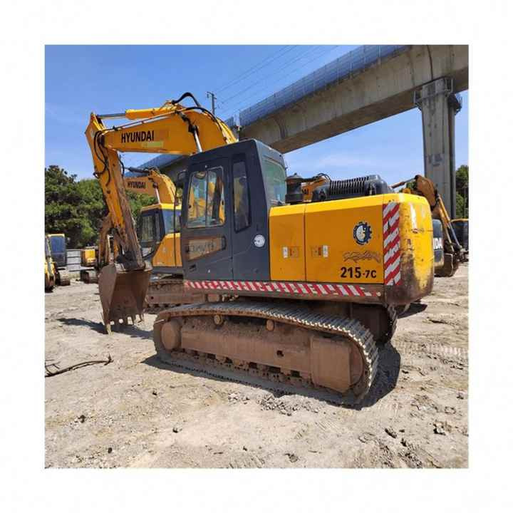 Second-hand Original Hyundai R215-7C Crawler Excavator - Excavadora: foto 1 Second-hand Original Hyundai R215-7C Crawler Excavator - Excavadora: foto 1
