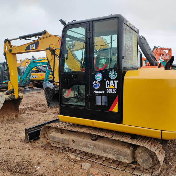 Used Digger CAT 305.5E Construction Machinery Construction Digger Used CAT 305.5E Cheap Excavator - Miniexcavadora: foto 1 Used Digger CAT 305.5E Construction Machinery Construction Digger Used CAT 305.5E Cheap Excavator - Miniexcavadora: foto 1