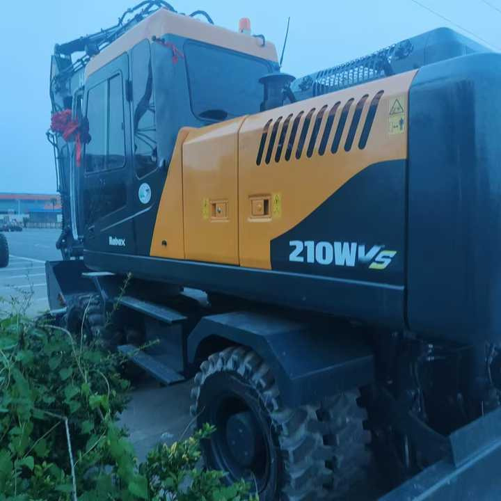 Used Hyundai 210w 20T Second Hand Korea Original Large Wheel Excavator Mining Construction Excavators Hot Sale 210w 220 225 30t - Excavadora: foto 3 Used Hyundai 210w 20T Second Hand Korea Original Large Wheel Excavator Mining Construction Excavators Hot Sale 210w 220 225 30t - Excavadora: foto 3