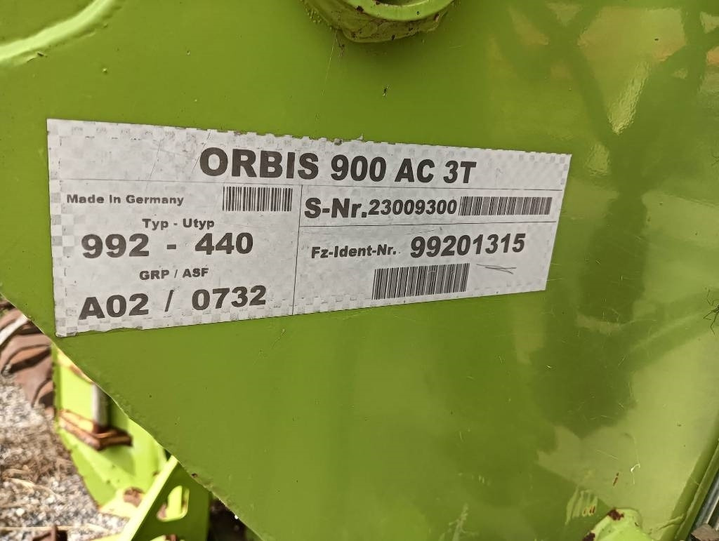 Leasing de Claas Orbis 900 AC  Claas Orbis 900 AC: foto 9