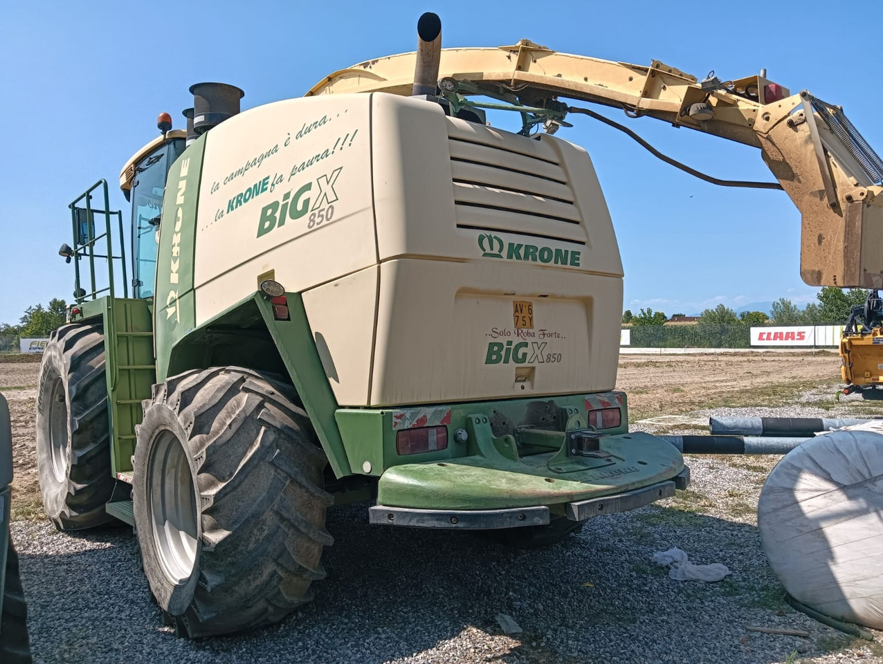 KRONE BIG X 850 - Cosechadora de forraje: foto 5 KRONE BIG X 850 - Cosechadora de forraje: foto 5