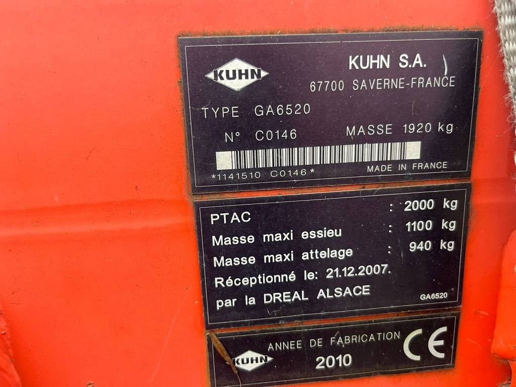 Kuhn 6520 - Henificadora: foto 2 Kuhn 6520 - Henificadora: foto 2