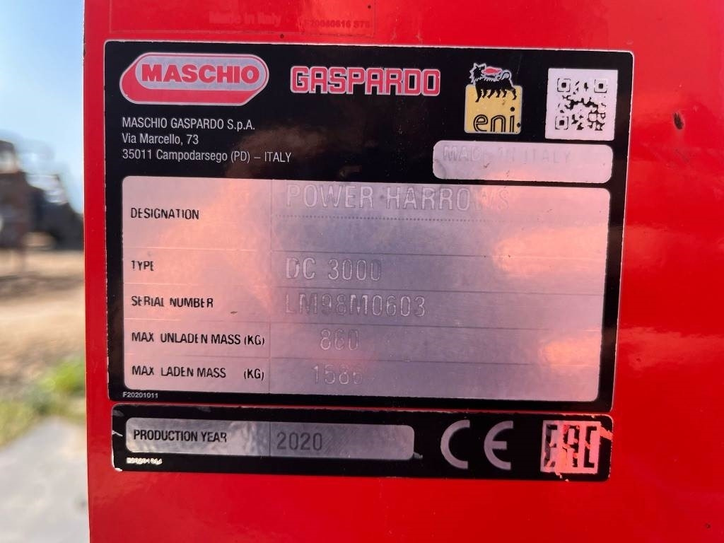 Maschio DC 3000 - Rotocultivador: foto 2 Maschio DC 3000 - Rotocultivador: foto 2