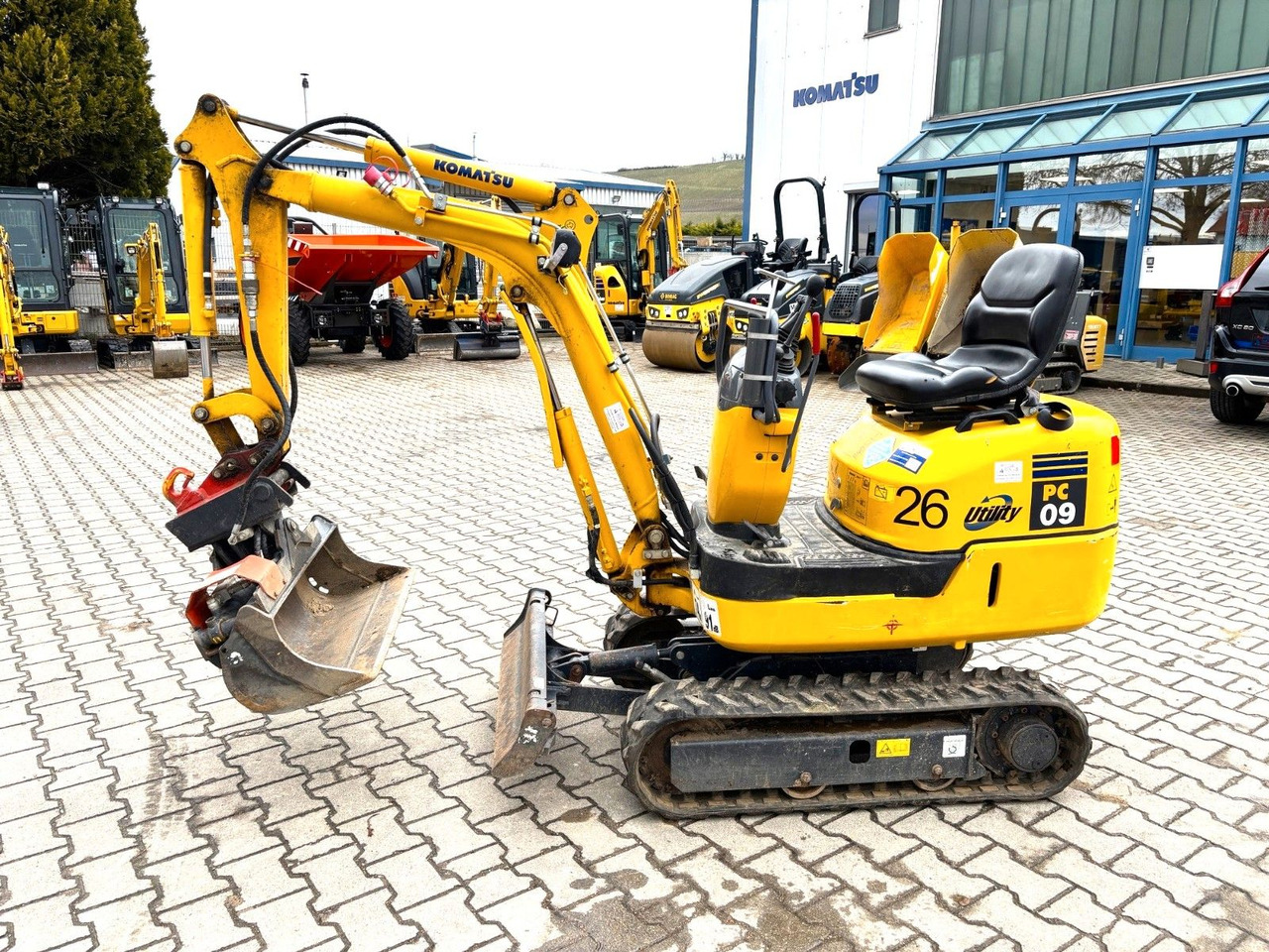 Komatsu PC09-1 - Miniexcavadora: foto 1 Komatsu PC09-1 - Miniexcavadora: foto 1