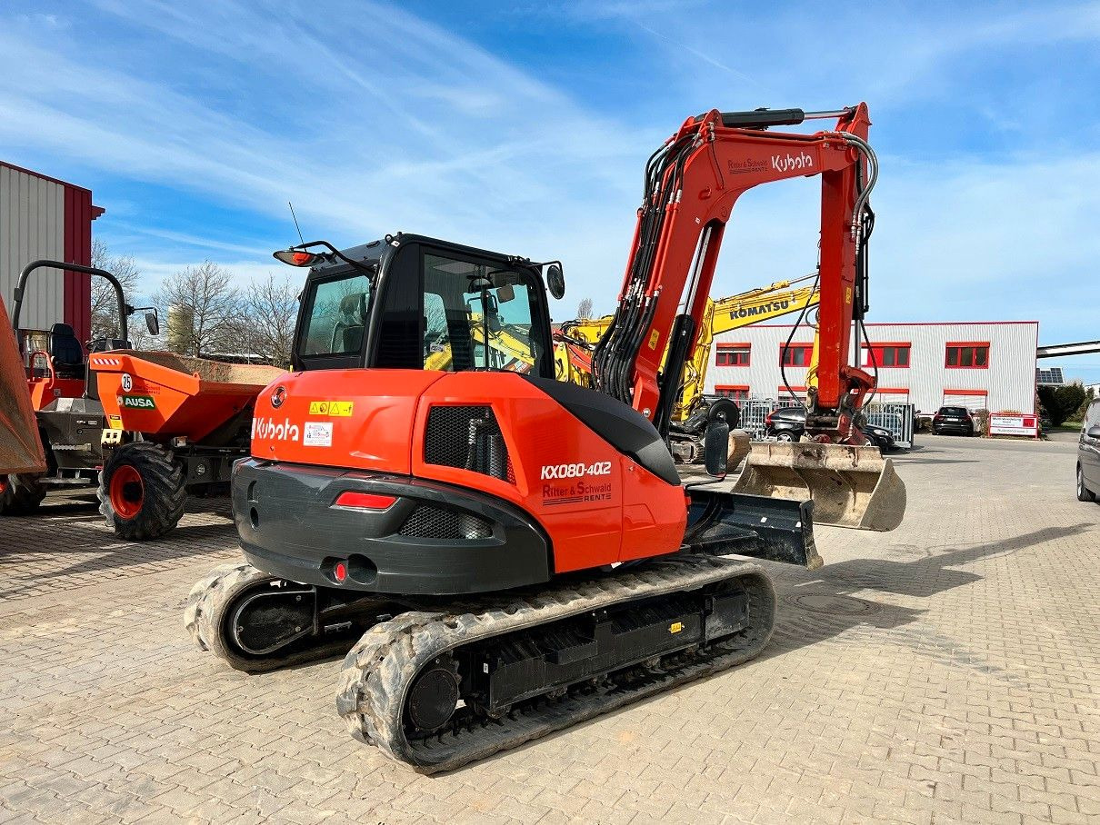 Kubota KX080-4@2 - Miniexcavadora: foto 2 Kubota KX080-4@2 - Miniexcavadora: foto 2