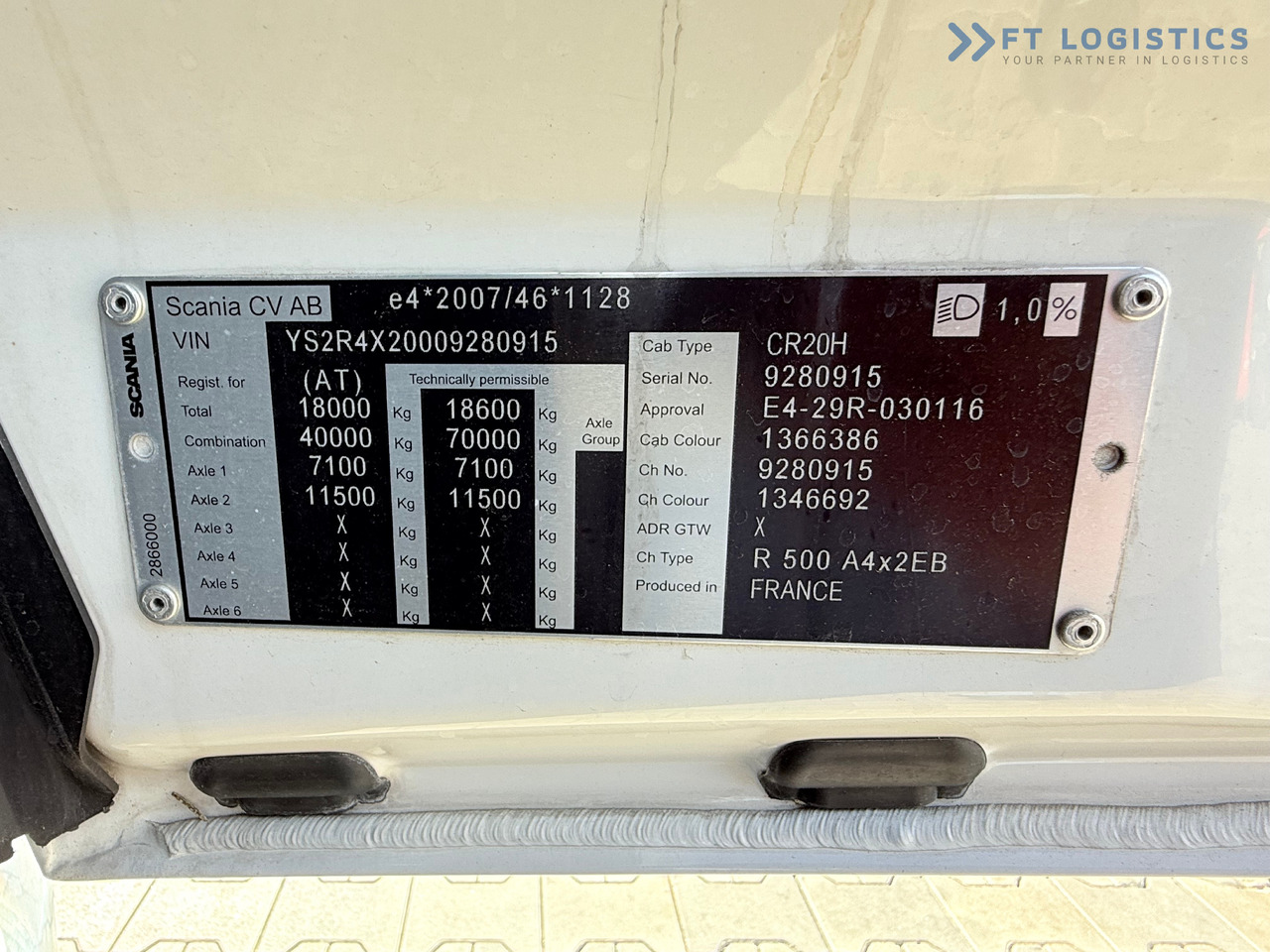 Cabeza tractora nuevo SCANIA Scania R500 2021 • 500HP • Excellent Condition • 550,000 KM • Retarder • Premium Seat • Parking Air Conditioning • Well-Maintained • Ready for Work!: foto 29