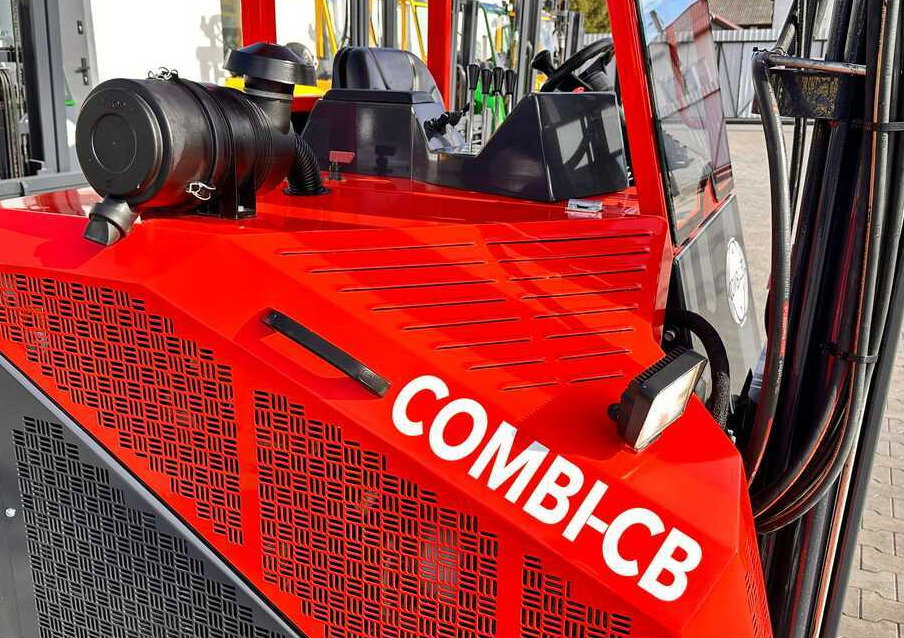 Carretilla de 4 vías Combilift C3000CB / LPG / TRIPLEX / 5500MM / FREE LIFT / SIDE SHIFT + FORK POSITIONER / LIKE NEW: foto 18
