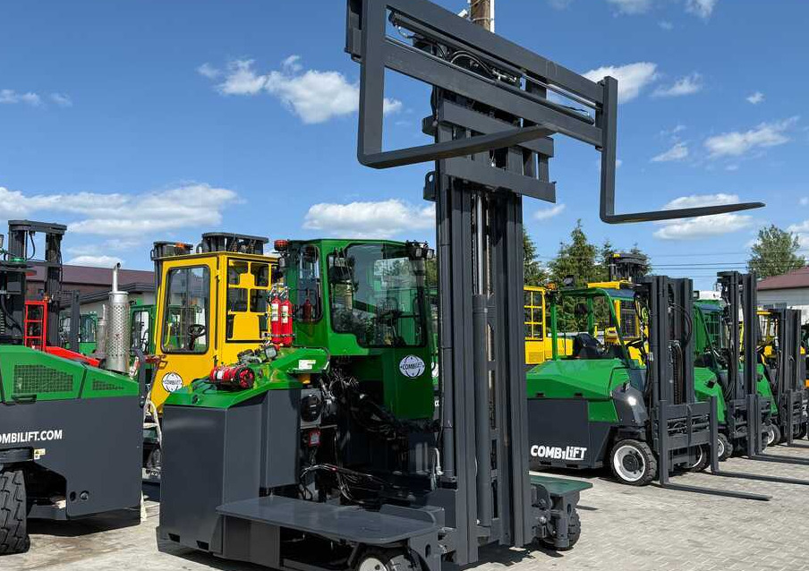 Carretilla de 4 vías Combilift C5000E / ELECTRIC / TRIPLEX 8300MM / FULL FREE LIFT / WIDE POSITIONER / FORK SIDESHIFT / BATTERY LIKE NEW: foto 23
