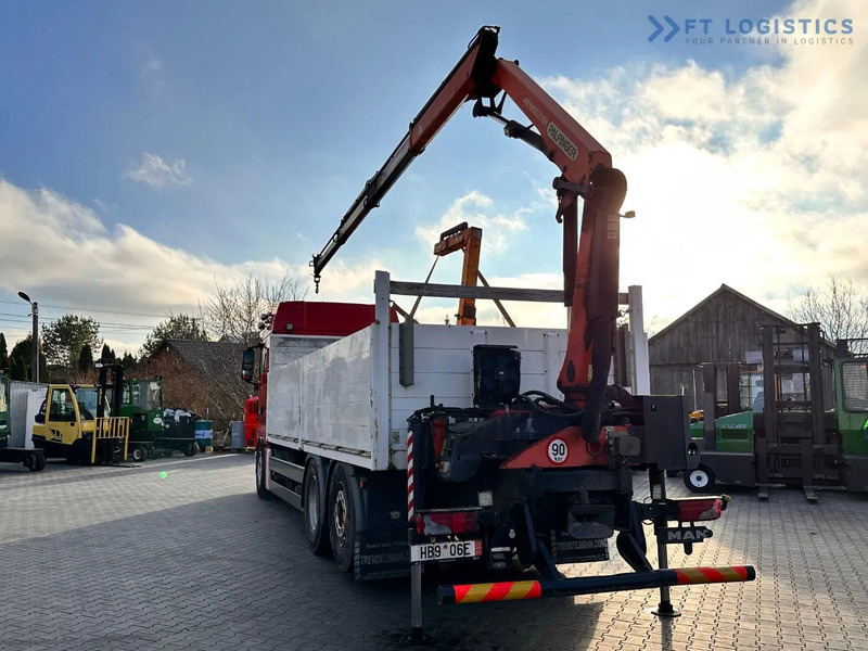 Camión grúa MAN TGX 26.480 Ciężarówka burtowa MAN TGX 26.480 6X2 / PALFINGER PK9002-EH B Crane / 80% Michelin: foto 7 Camión grúa MAN TGX 26.480 Ciężarówka burtowa MAN TGX 26.480 6X2 / PALFINGER PK9002-EH B Crane / 80% Michelin: foto 7