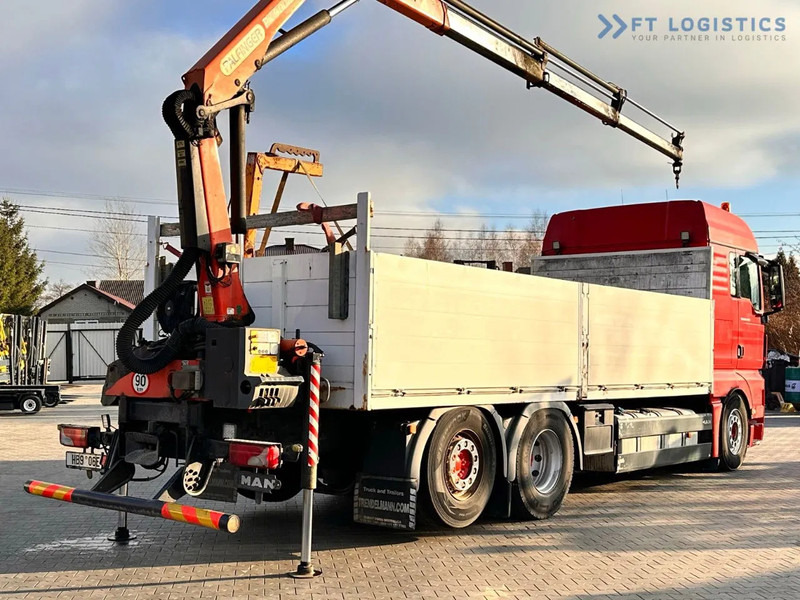 Camión grúa MAN TGX 26.480 Ciężarówka burtowa MAN TGX 26.480 6X2 / PALFINGER PK9002-EH B Crane / 80% Michelin: foto 12 Camión grúa MAN TGX 26.480 Ciężarówka burtowa MAN TGX 26.480 6X2 / PALFINGER PK9002-EH B Crane / 80% Michelin: foto 12