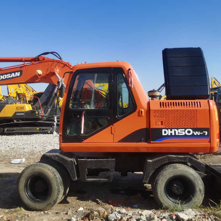 Used Digger Doosan Dh150w-7 Construction Machinery Construction Digger Used Doosan Dh150w-7 Cheap Excavator - Excavadora de cadenas: foto 1 Used Digger Doosan Dh150w-7 Construction Machinery Construction Digger Used Doosan Dh150w-7 Cheap Excavator - Excavadora de cadenas: foto 1