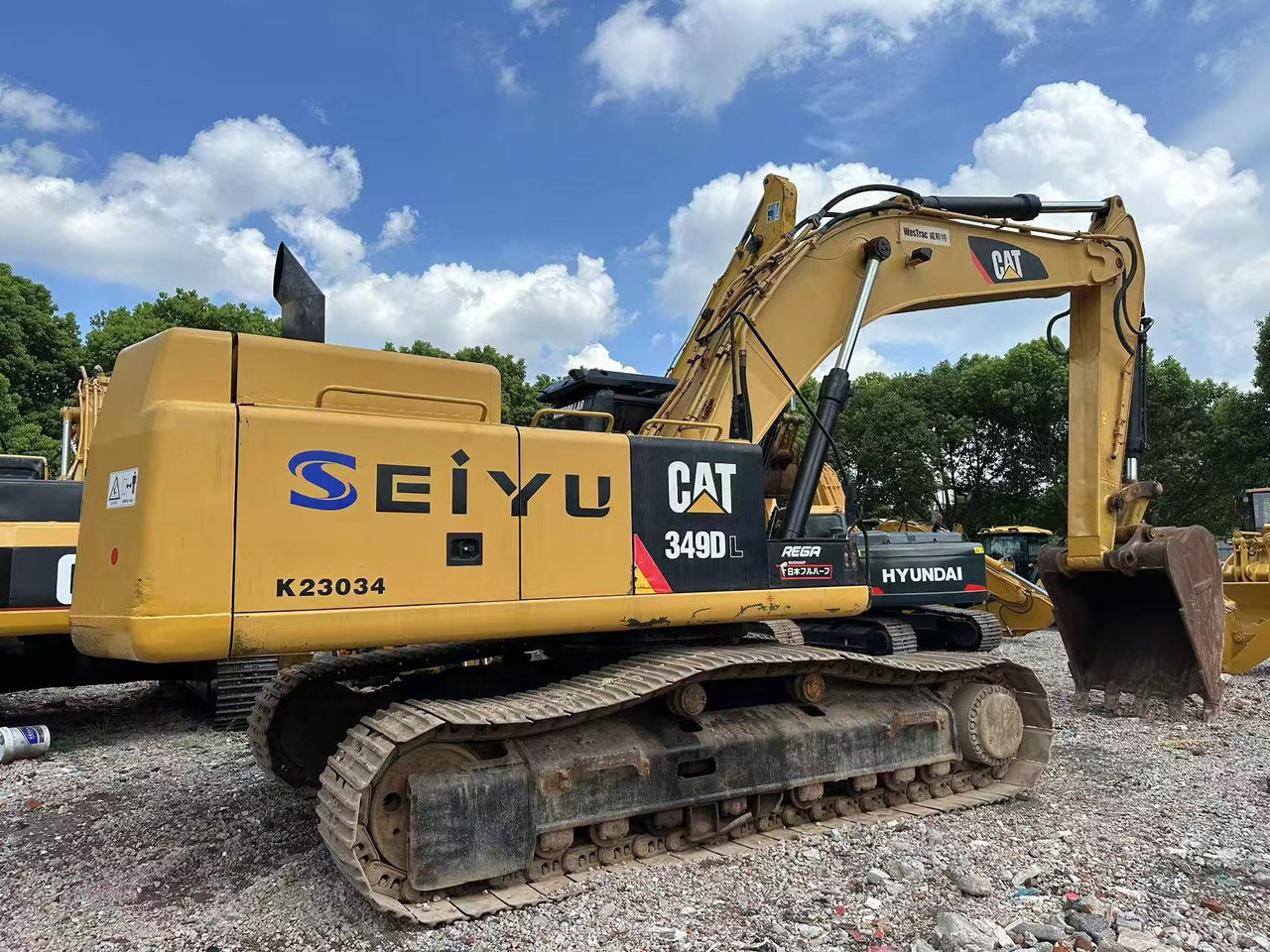 CATERPILLAR 349D - Excavadora de cadenas: foto 1 CATERPILLAR 349D - Excavadora de cadenas: foto 1