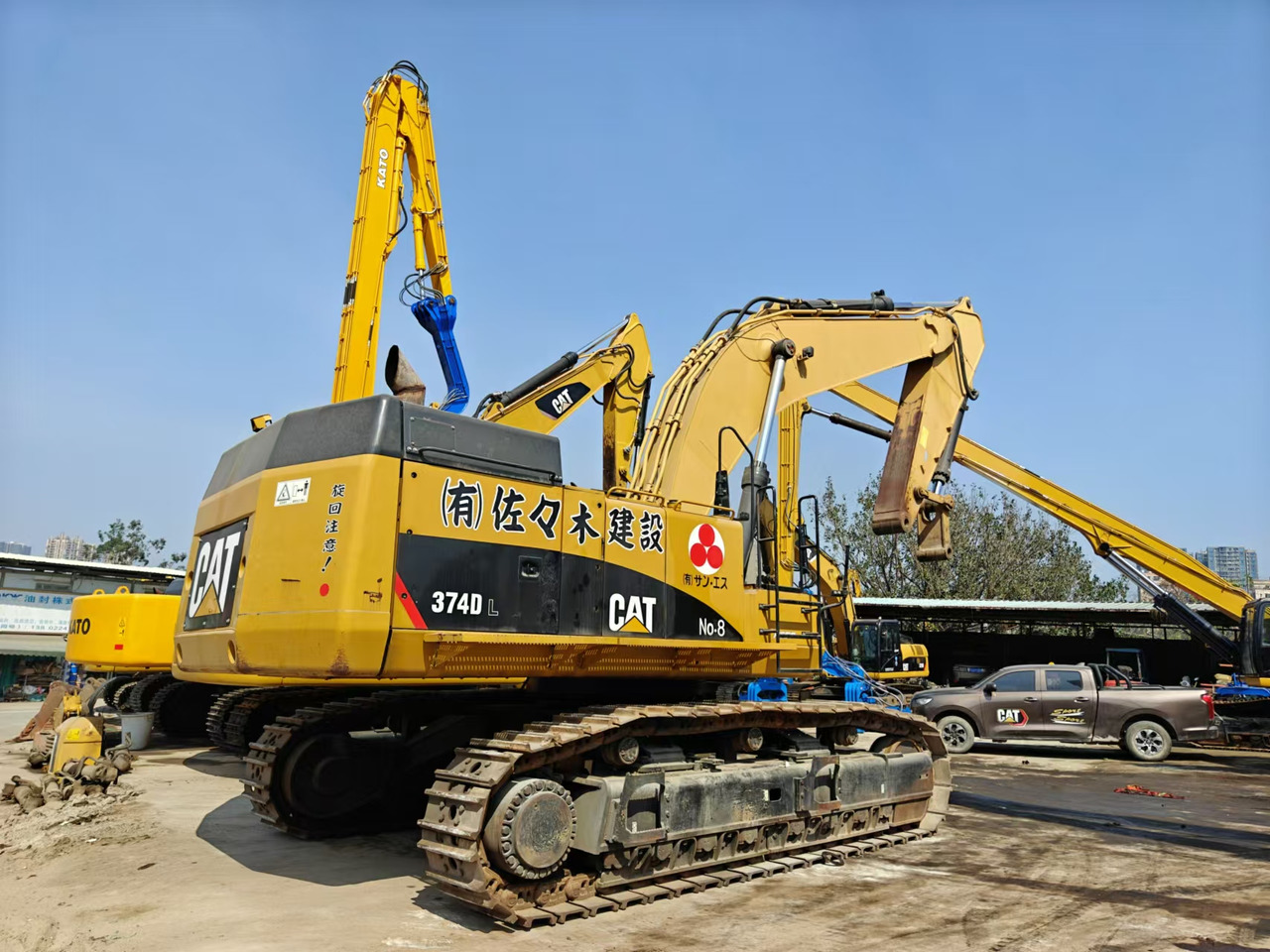CATERPILLAR 374D - Excavadora de cadenas: foto 1 CATERPILLAR 374D - Excavadora de cadenas: foto 1