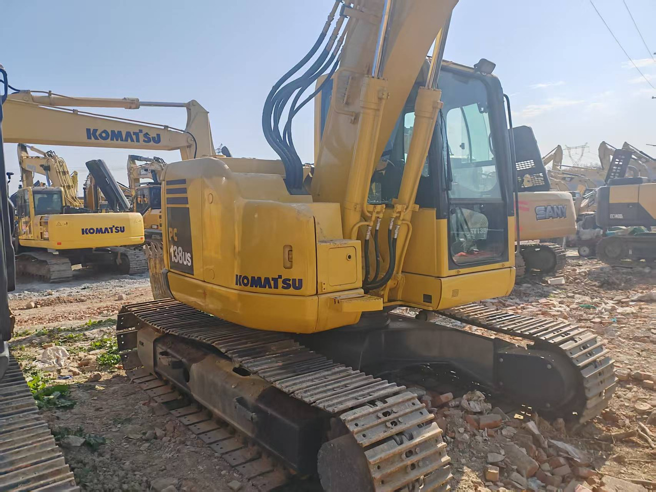 KOMATSU PC138US-8 - Excavadora de cadenas: foto 4 KOMATSU PC138US-8 - Excavadora de cadenas: foto 4