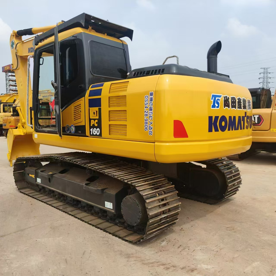 KOMATSU PC160-7 - Excavadora de cadenas: foto 1 KOMATSU PC160-7 - Excavadora de cadenas: foto 1