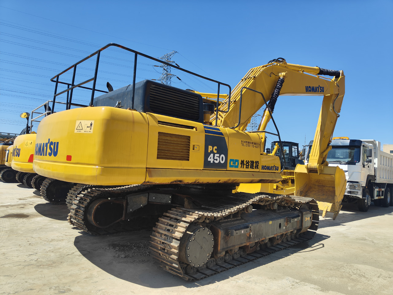 KOMATSU PC450-8 - Excavadora de cadenas: foto 1 KOMATSU PC450-8 - Excavadora de cadenas: foto 1