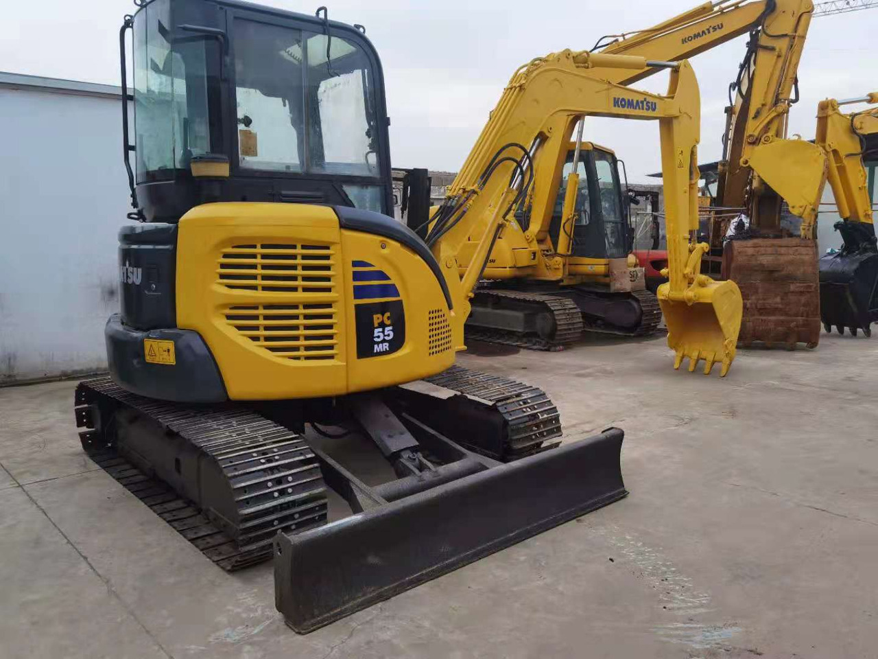KOMATSU PC55 - Excavadora de cadenas: foto 2 KOMATSU PC55 - Excavadora de cadenas: foto 2