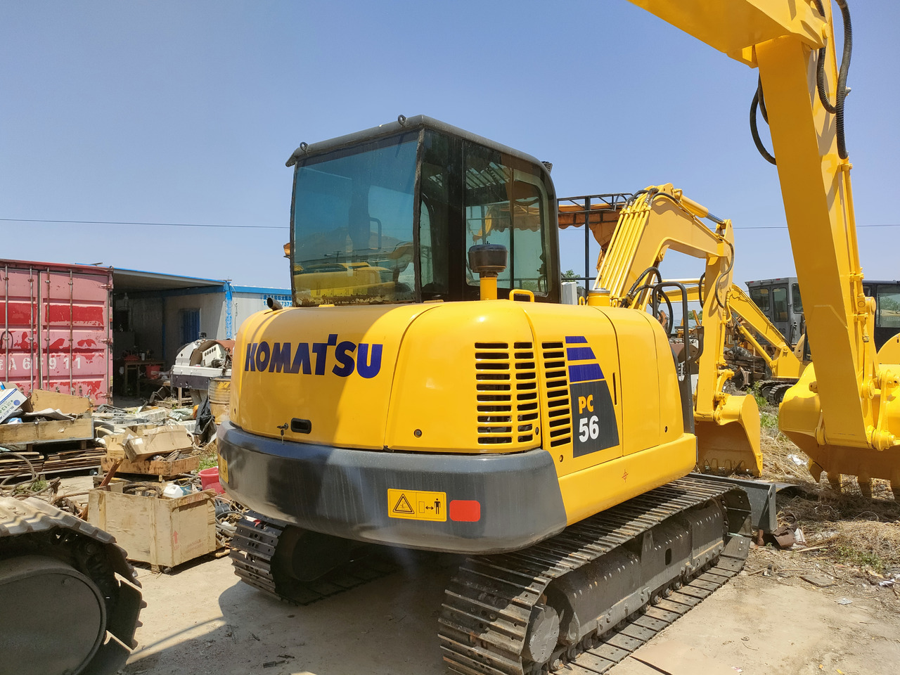 KOMATSU PC56-7 - Excavadora de cadenas: foto 2 KOMATSU PC56-7 - Excavadora de cadenas: foto 2