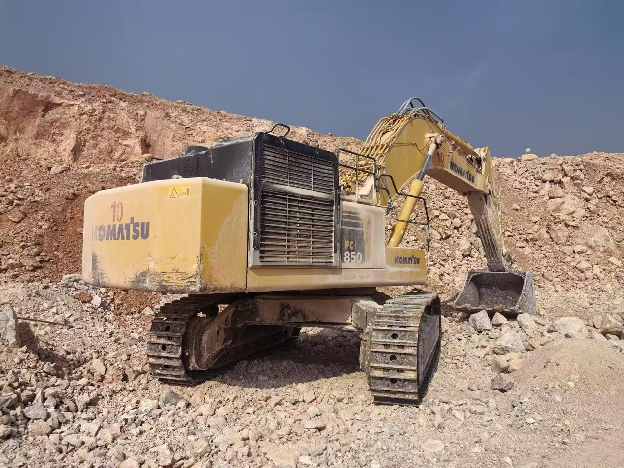 KOMATSU PC850 - Excavadora de cadenas: foto 2 KOMATSU PC850 - Excavadora de cadenas: foto 2