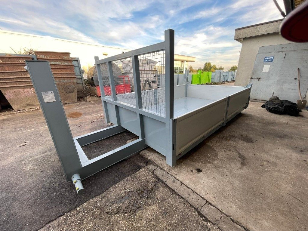 CONTAINER SCARRABILE NUOVO A PIANALE CON SPONDE - Contenedor de gancho: foto 2 CONTAINER SCARRABILE NUOVO A PIANALE CON SPONDE - Contenedor de gancho: foto 2