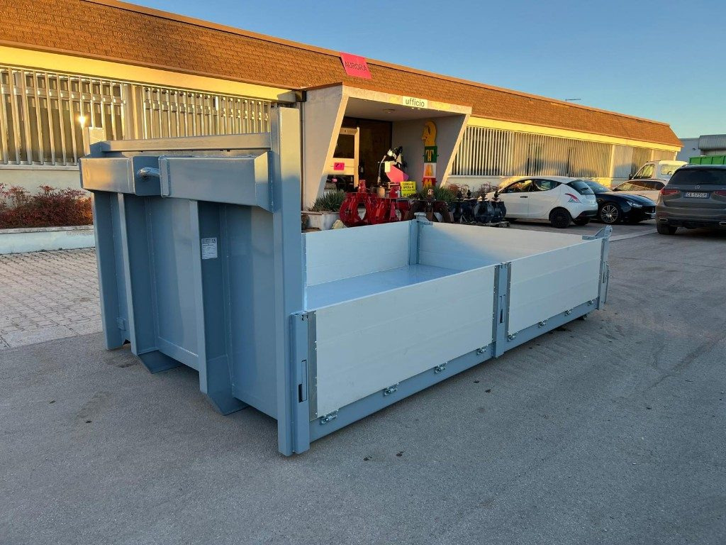 CONTAINER SCARRABILE NUOVO A PIANALE CON SPONDE - Contenedor de gancho: foto 1 CONTAINER SCARRABILE NUOVO A PIANALE CON SPONDE - Contenedor de gancho: foto 1