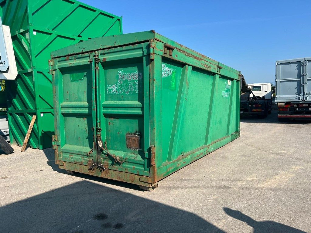 CONTAINER SCARRABILE USATO CON COPERCHIO - Contenedor de gancho: foto 3 CONTAINER SCARRABILE USATO CON COPERCHIO - Contenedor de gancho: foto 3