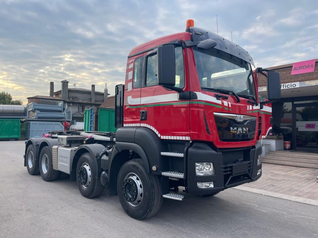 MAN TGS 41.480 SCARRABILE - Camión multibasculante: foto 2 MAN TGS 41.480 SCARRABILE - Camión multibasculante: foto 2