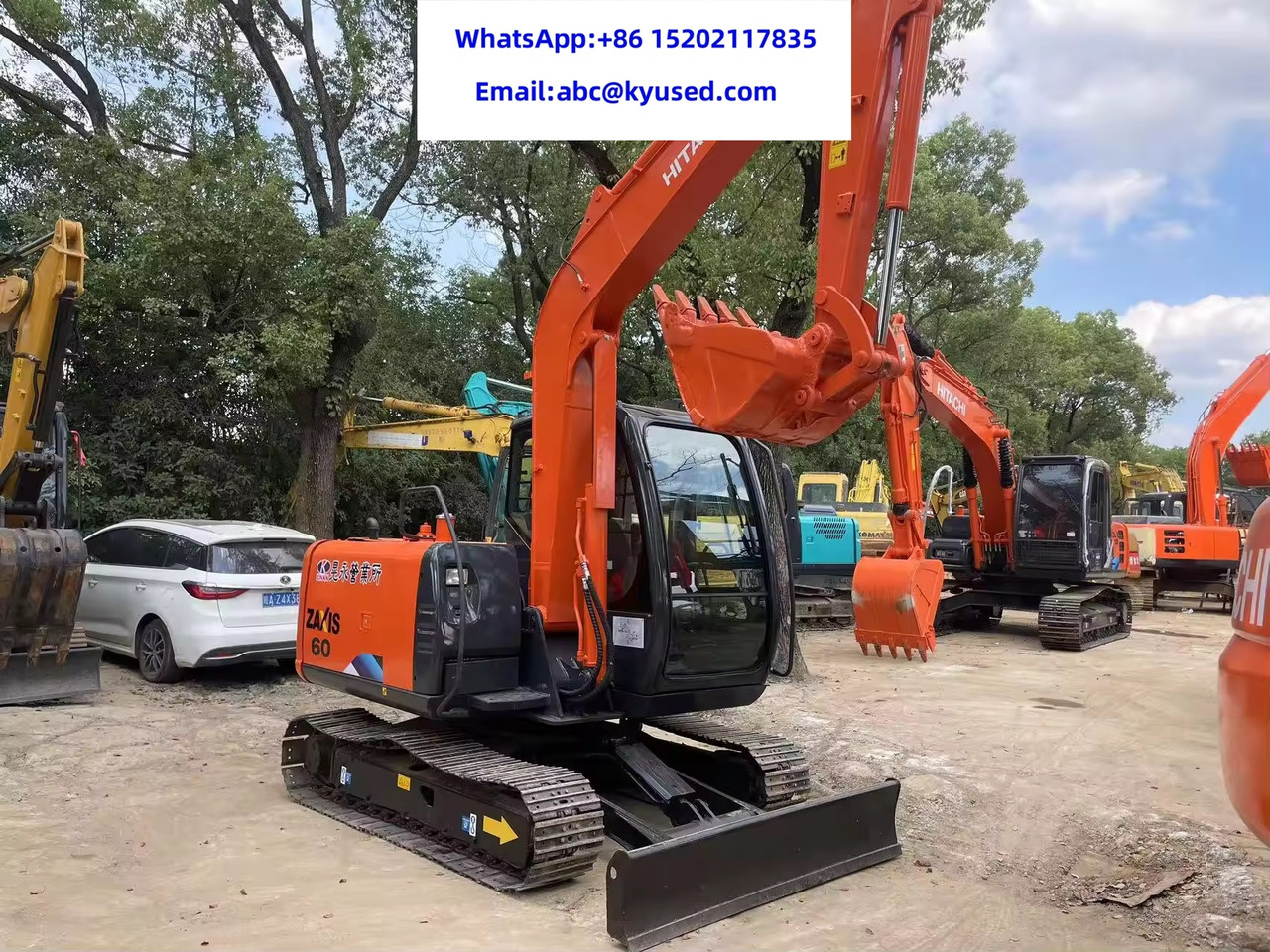 HITACHI ZX60 - Excavadora: foto 2 HITACHI ZX60 - Excavadora: foto 2