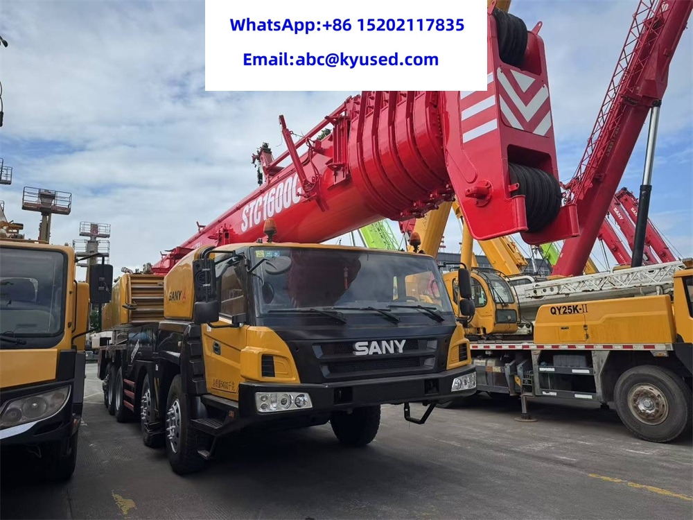 Autogrúa SANY STC1000 STC1300 STC1600 100T 130T 160TON TRUCK MOBILE CRANE: foto 7