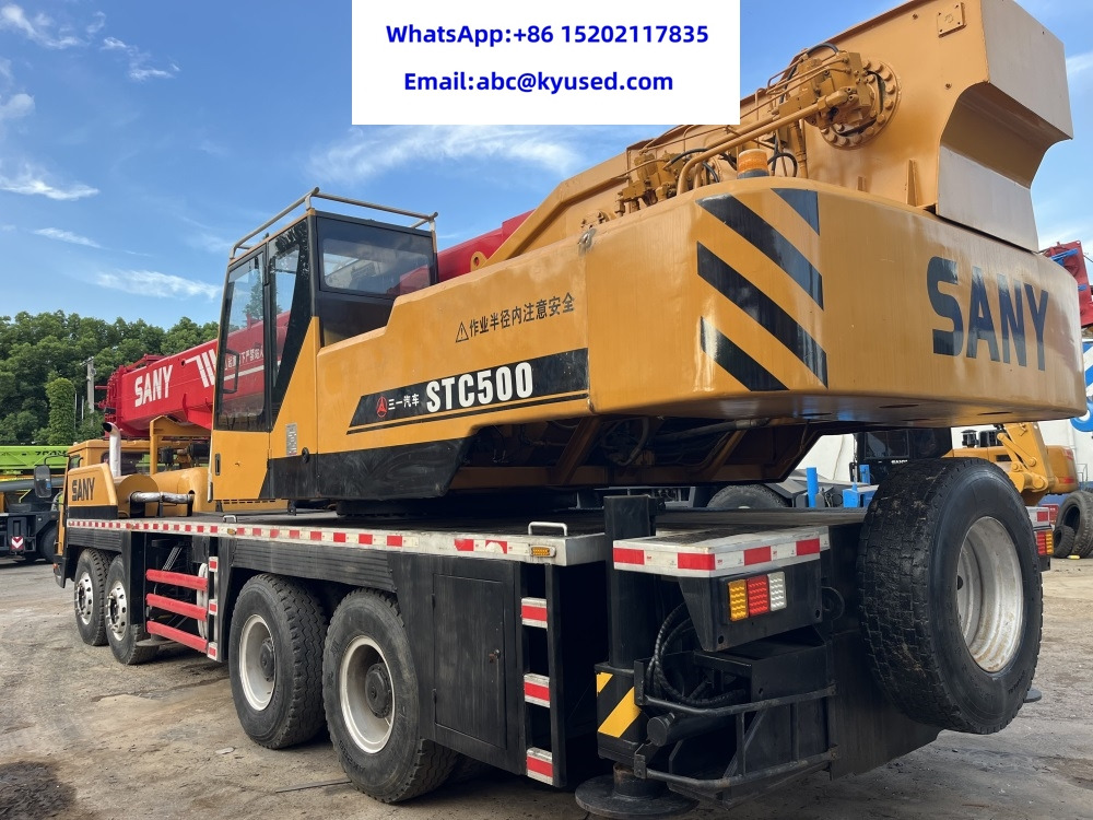 SANY STC500 STC250 STC750 STC800 50TON 25TON 75TON 80TON CRANE - Autogrúa: foto 4 SANY STC500 STC250 STC750 STC800 50TON 25TON 75TON 80TON CRANE - Autogrúa: foto 4