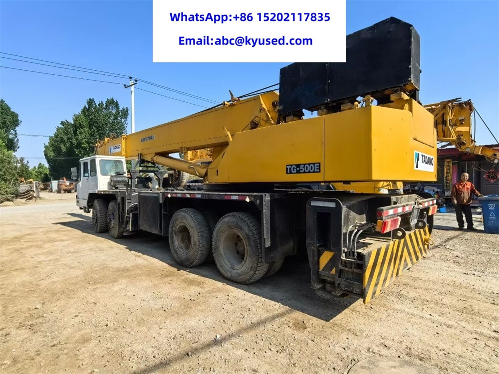 TADANO TG500E TG700E GT500E TG1000 50TON 70TON 100TON - Autogrúa: foto 4 TADANO TG500E TG700E GT500E TG1000 50TON 70TON 100TON - Autogrúa: foto 4