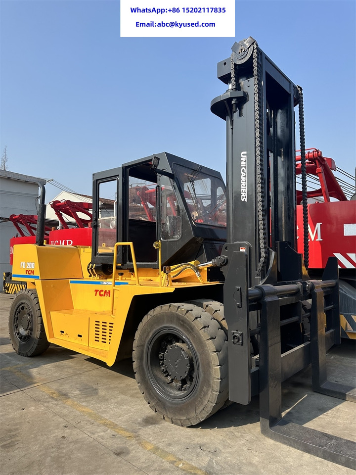 TCM FD200 - Carretilla elevadora diésel: foto 4 TCM FD200 - Carretilla elevadora diésel: foto 4