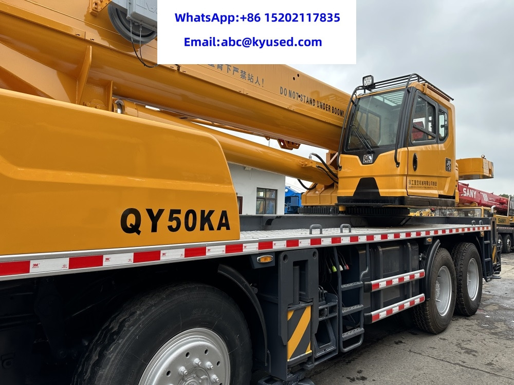 XCMG QY50KA QY50KC XCT50 QY50K XCT50 QY70KC 50ton 70ton 80ton 100ton - Autogrúa: foto 3 XCMG QY50KA QY50KC XCT50 QY50K XCT50 QY70KC 50ton 70ton 80ton 100ton - Autogrúa: foto 3