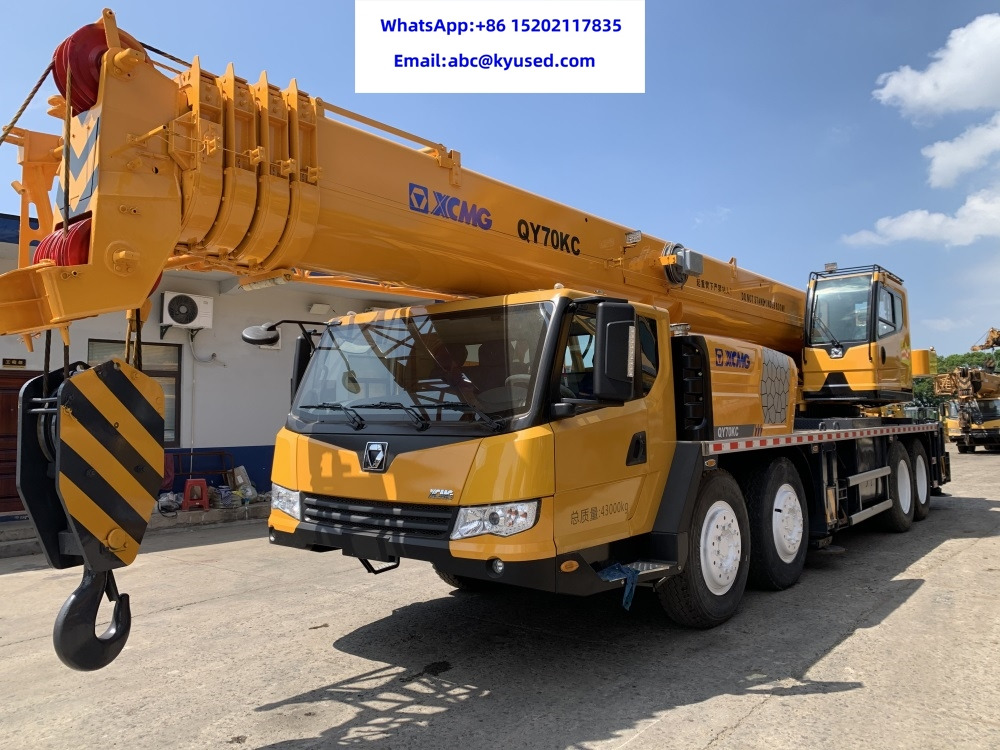 XCMG QY70KC XCT70 QY70KA XCT75 QY75K QY50KC 50ton 60ton 70ton 80ton truck mobile crane - Autogrúa: foto 1 XCMG QY70KC XCT70 QY70KA XCT75 QY75K QY50KC 50ton 60ton 70ton 80ton truck mobile crane - Autogrúa: foto 1
