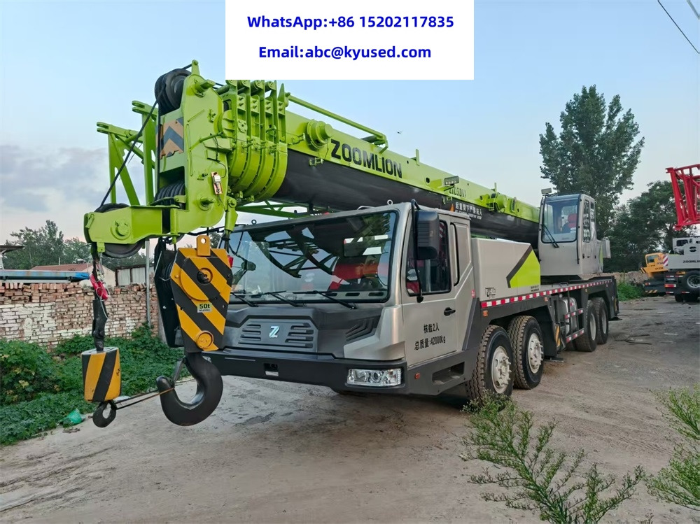 ZOOMLION ZTC500V ZTC550V QY50V ZTC700V ZTC800V ZTC1000 50ton 55T 70ton 80ton 100ton - Autogrúa: foto 3 ZOOMLION ZTC500V ZTC550V QY50V ZTC700V ZTC800V ZTC1000 50ton 55T 70ton 80ton 100ton - Autogrúa: foto 3