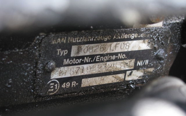 MAN D0826 LF08 MAN L 2000 - Motor para Camión: foto 2 MAN D0826 LF08 MAN L 2000 - Motor para Camión: foto 2