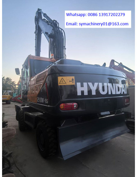Hyundai R210W-9S - Excavadora de ruedas: foto 1 Hyundai R210W-9S - Excavadora de ruedas: foto 1