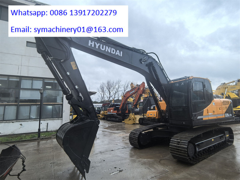 Excavadora de cadenas Hyundai R220LC-9S: foto 14 Excavadora de cadenas Hyundai R220LC-9S: foto 14