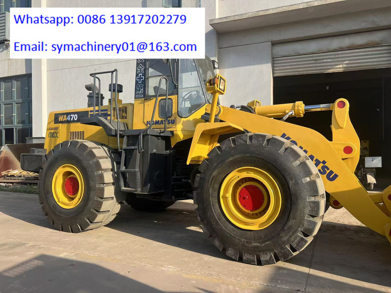 Komatsu WA470 KOMATSU WA470-3 WA470-3 WA380-3 WA380-6 WA320-3 WA320 - Cargadora de ruedas: foto 1 Komatsu WA470 KOMATSU WA470-3 WA470-3 WA380-3 WA380-6 WA320-3 WA320 - Cargadora de ruedas: foto 1