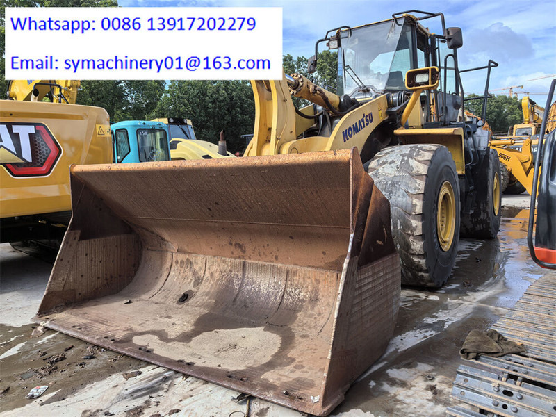 Cargadora de ruedas Komatsu WA500-6R: foto 7