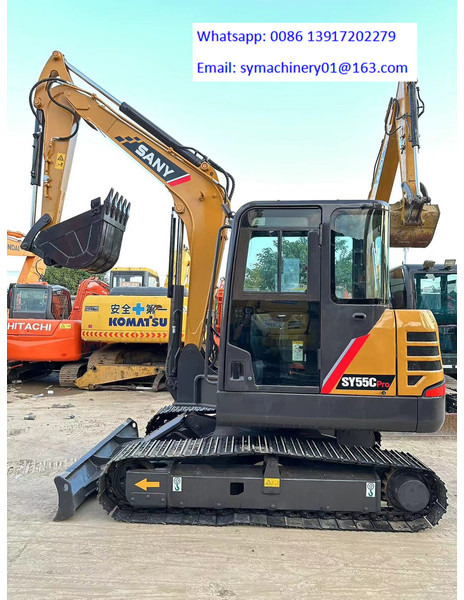 Sany SY 55C SANY SY50 SY55 SY60 SY75 SY135 - Miniexcavadora: foto 3 Sany SY 55C SANY SY50 SY55 SY60 SY75 SY135 - Miniexcavadora: foto 3