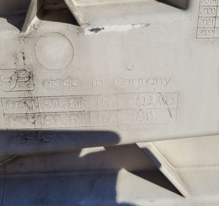 MASKA ATRAPA MAN TGS EURO6 LIFT ORYGINAŁ - Capota para Camión: foto 5 MASKA ATRAPA MAN TGS EURO6 LIFT ORYGINAŁ - Capota para Camión: foto 5