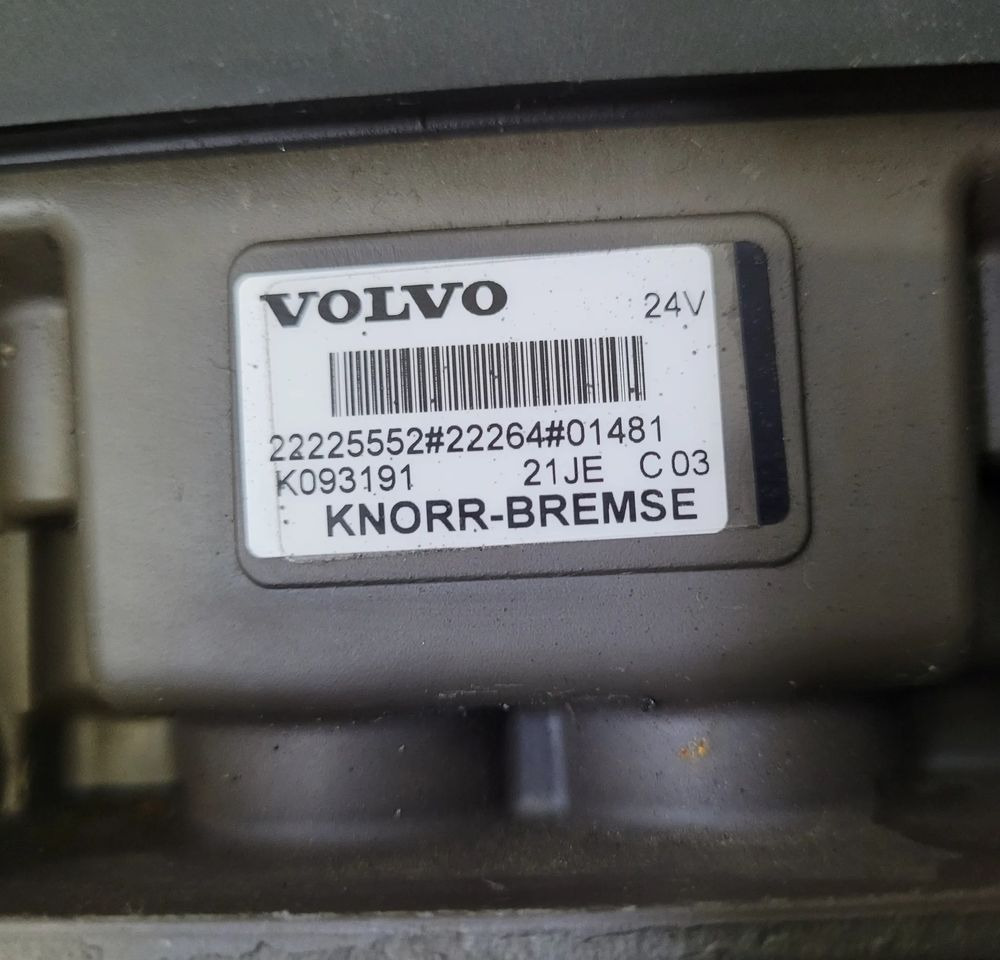 MODULATOR VOLVO KNORR K093191 22225552 CHWALIM116 - Piezas de freno para Camión: foto 3 MODULATOR VOLVO KNORR K093191 22225552 CHWALIM116 - Piezas de freno para Camión: foto 3