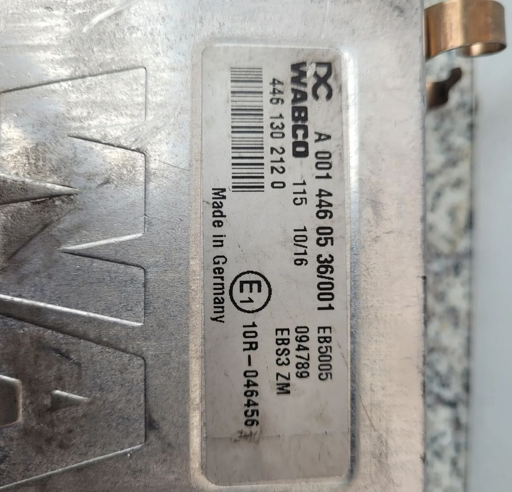 STEROWNIK WABCO MERCEDES ACTROS A0014460536/001 CHWALIM116 - Unidad de control para Camión: foto 2 STEROWNIK WABCO MERCEDES ACTROS A0014460536/001 CHWALIM116 - Unidad de control para Camión: foto 2